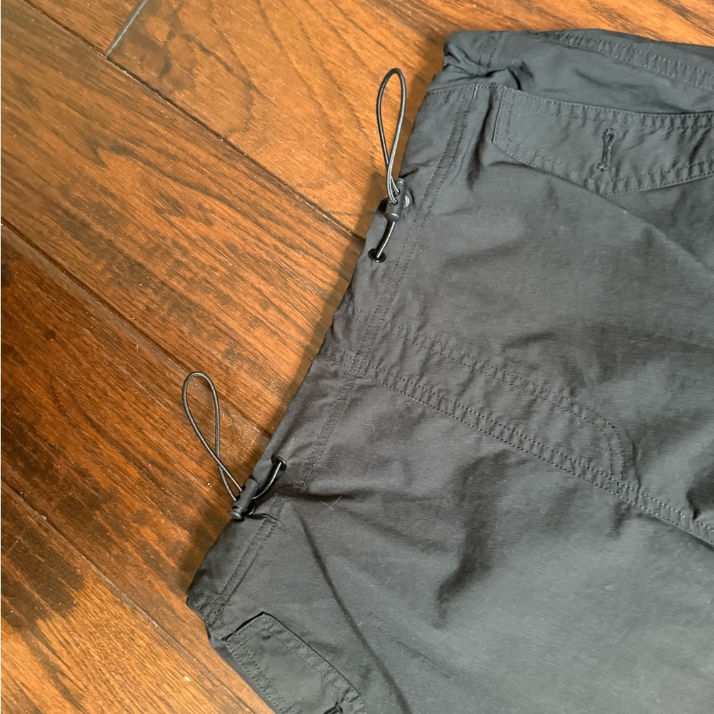 Black Drawstring Pants - Picture 2 of 2